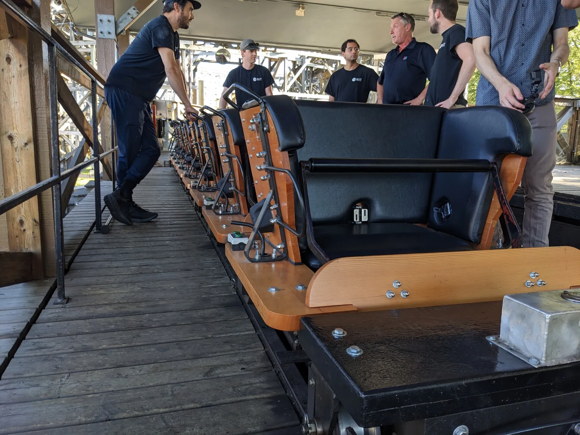 PNE Wooden Roller Coaster – Car Rebuild and Restoration 